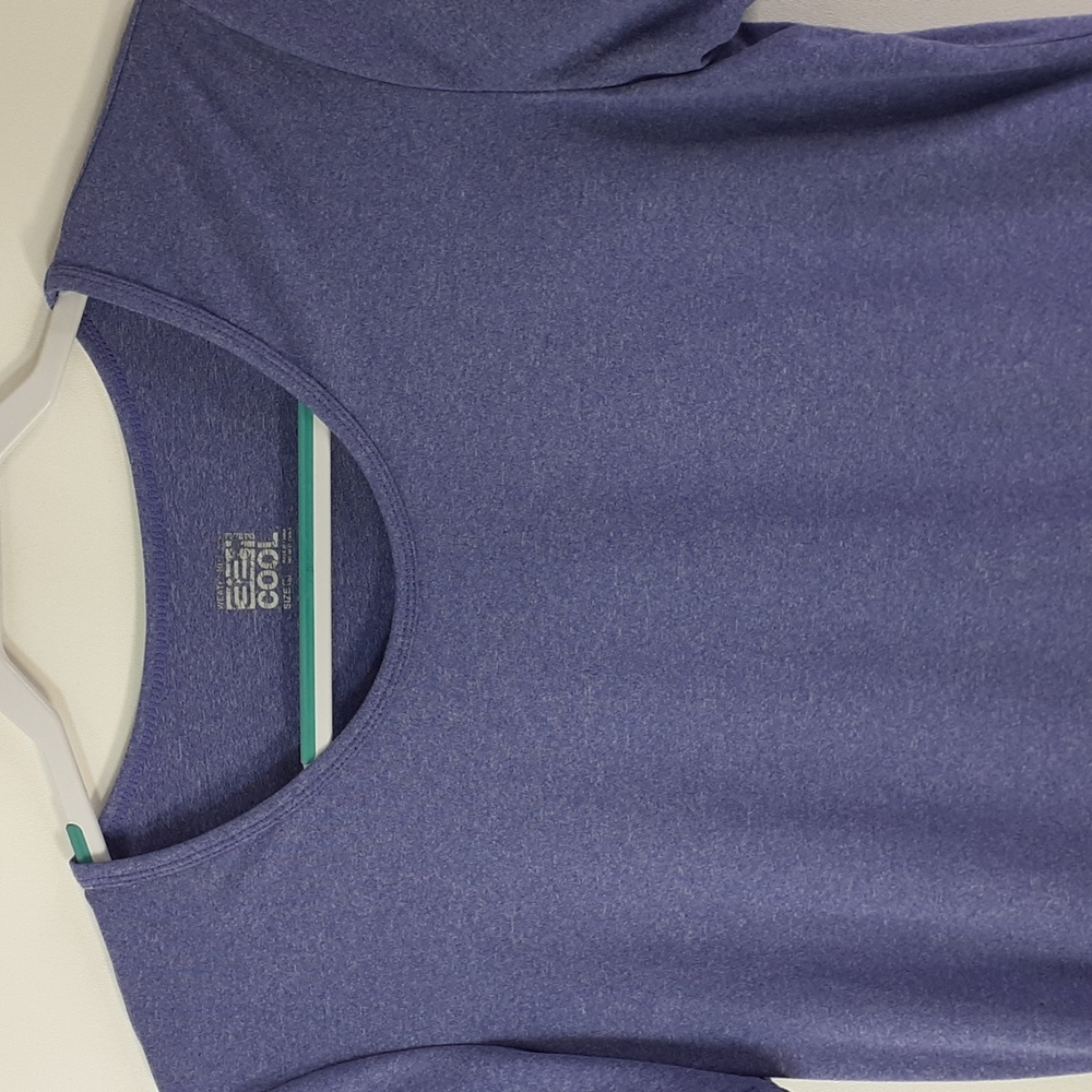 Weatherproof Ladies Size L Short Sleeve Scoop Neck Tee 32° Cool - Picture 2 of 12